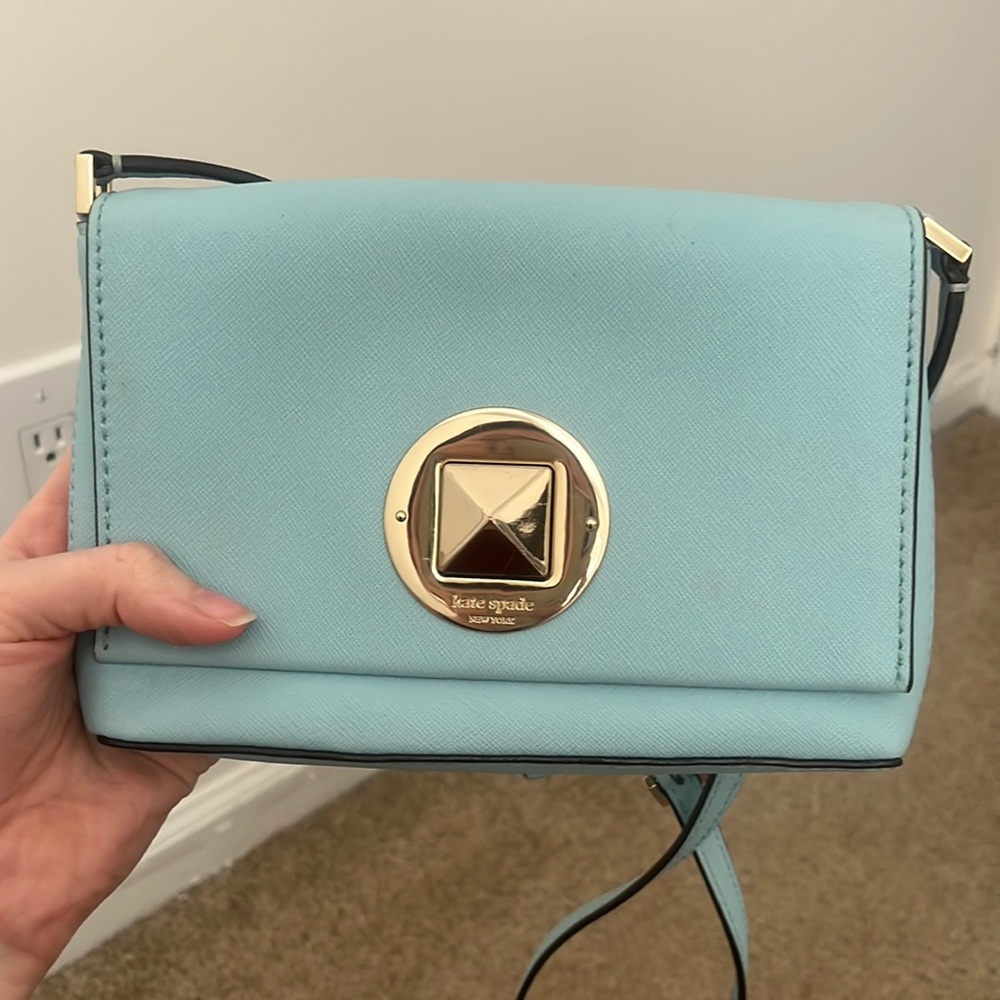 Blue Kate spade purse